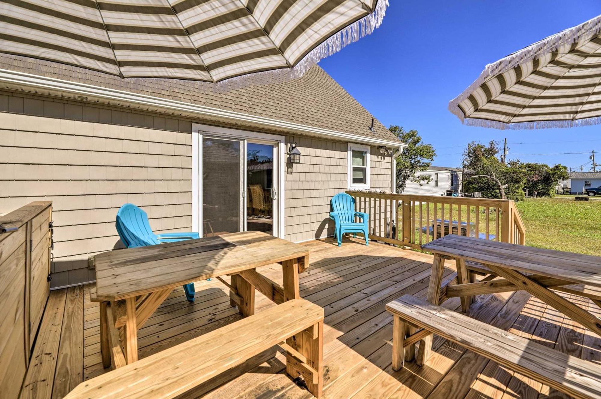 The Willowberry House With Deck And Grill! Harkers Island Esterno foto